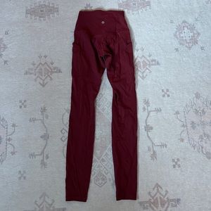 Lululemon align leggings with pockets size 2